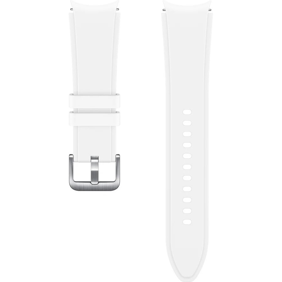 Accesoriu smartwatch pentru Galaxy Watch 4/4 Classic 20mm M/L White