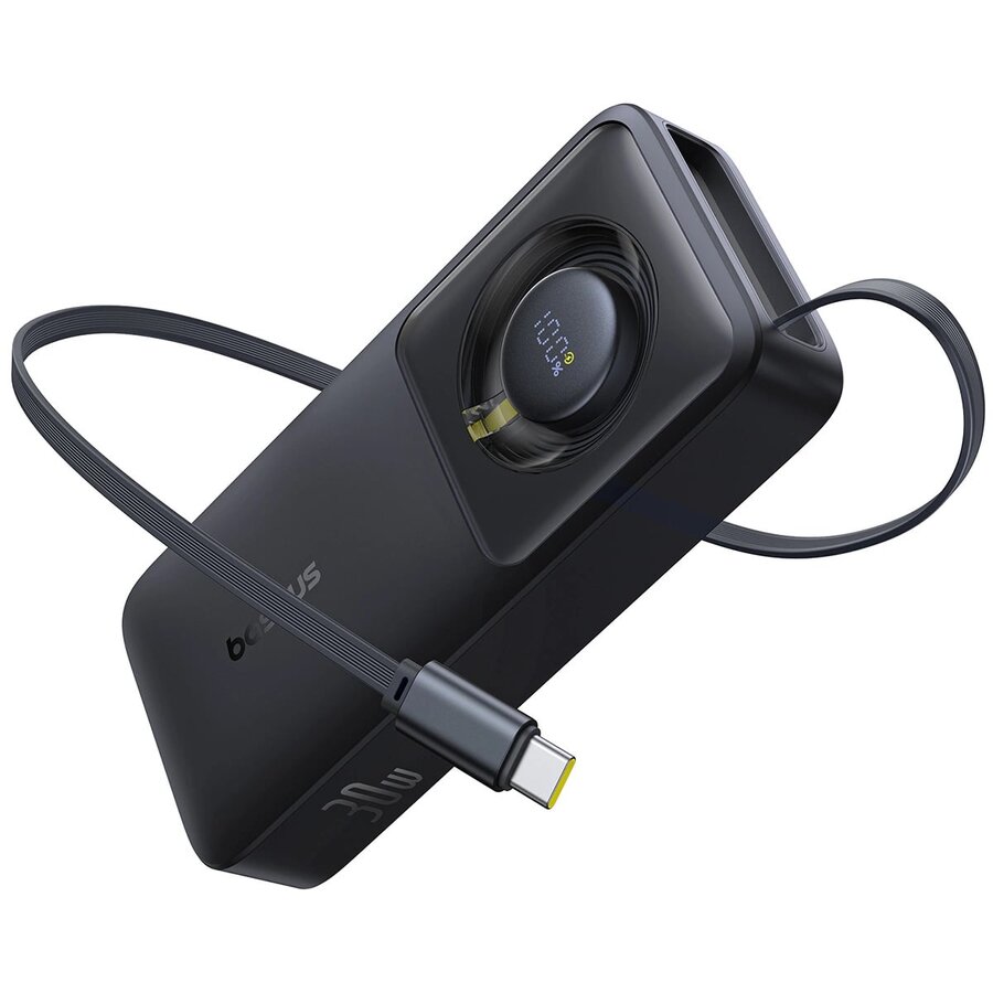 Baterie Externa Free2Pull 10000mAh 30W  USB-C Negru