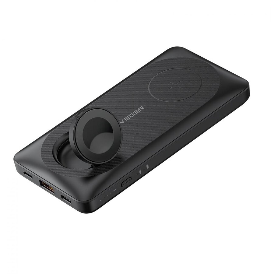 Acumulator Extern MagMulti W1156 Compatibil cu MagSafe 10000mAh Negru