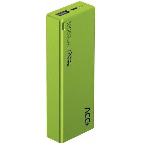 Acumulator extern THIN10000GR 10000mAh Green