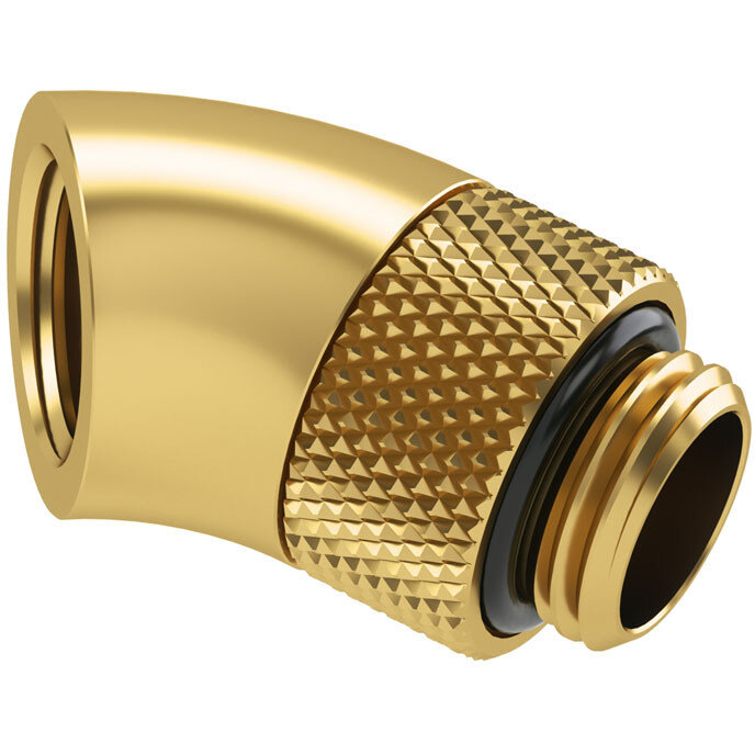 Adaptor Racirea  Apa 45 Grade G1/4inch Auriu