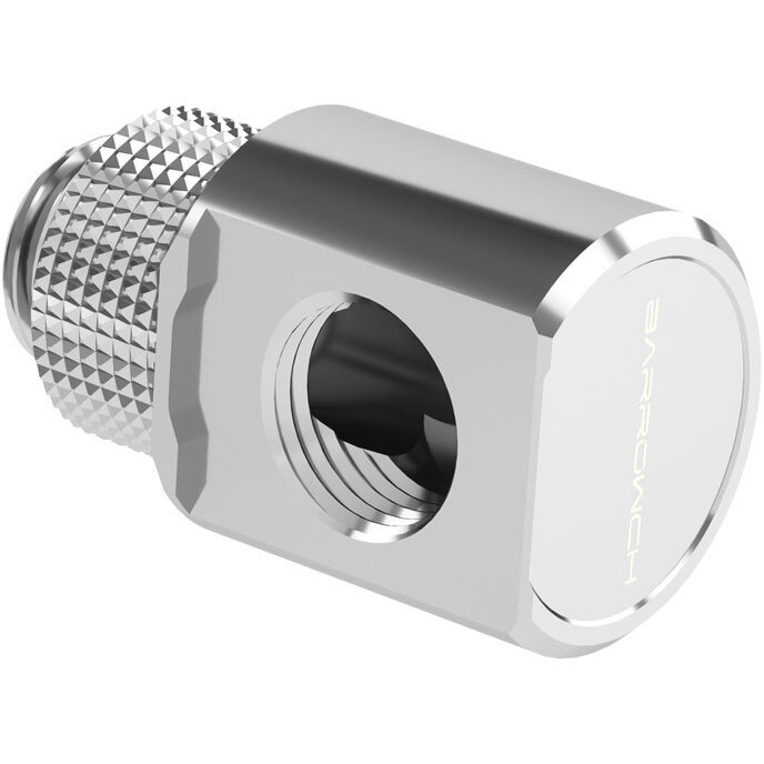 Adaptor Racirea  Apa 90 Grade G1/4inch Argintiu