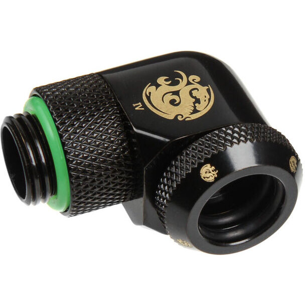 Adaptor Racirea  Apa Multi-Link   90 Grade G1/4inch Negru