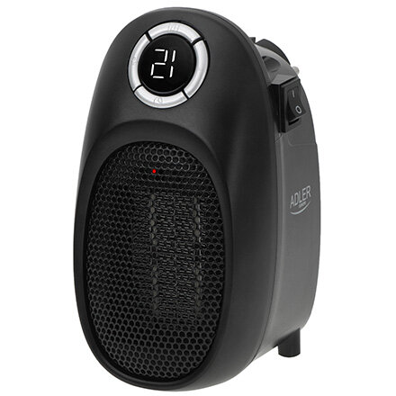 Aeroterma AD 7726 Portabila 2 Trepte De Caldura Termostat Reglabil si Sistem de Protectie la Supraincalzire 1500W Negru