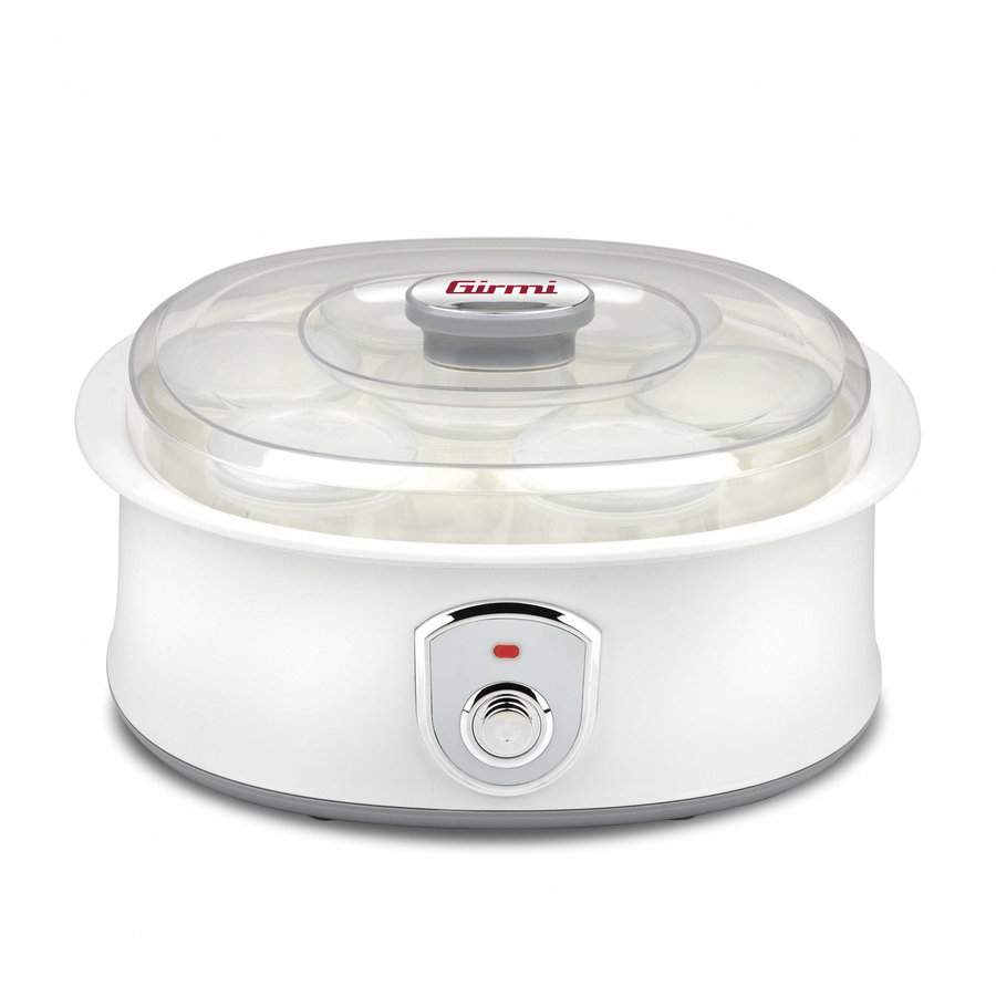 Aparat de preparat iaurt YG03 20W 7 borcane din sticla Alb