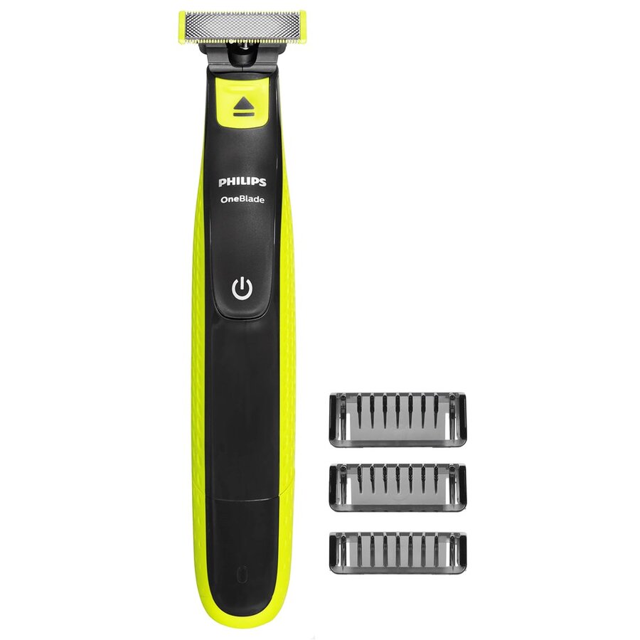 Aparat De Ras QP2724/10 Norelco OneBlade Cu Folie Trimmer Gri/Lime