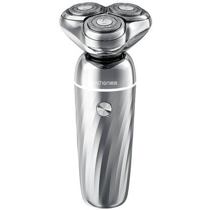 Aparat De Ras X7 Electric 90min Rezistent La Apa IPX7 LED Argintiu