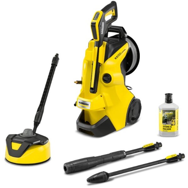 Aparat de Spalat cu Presiune HighPressure Cleaner K4 Premium Power Control Flex Home 1.324-332.0 Negru-Galben