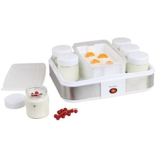 Aparat pentru preparat iaurt DOP156 12 pahare 1.2 litri 21.5W Alb