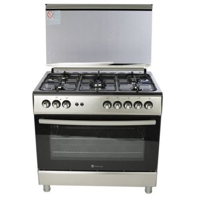 Aragaz FE9060X Gaz 5 arzatoare Grill Argintiu