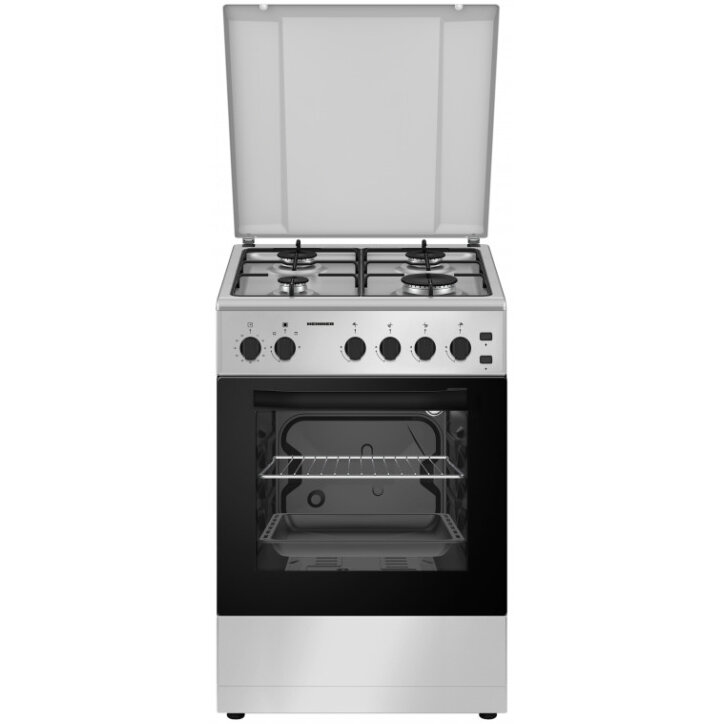 Aragaz HFSC-S60LITGSL 4 Arzatoare Silver