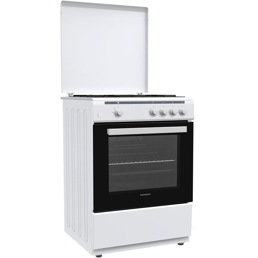 Aragaz HFSC-V60WH 4 arzatoare Grill White