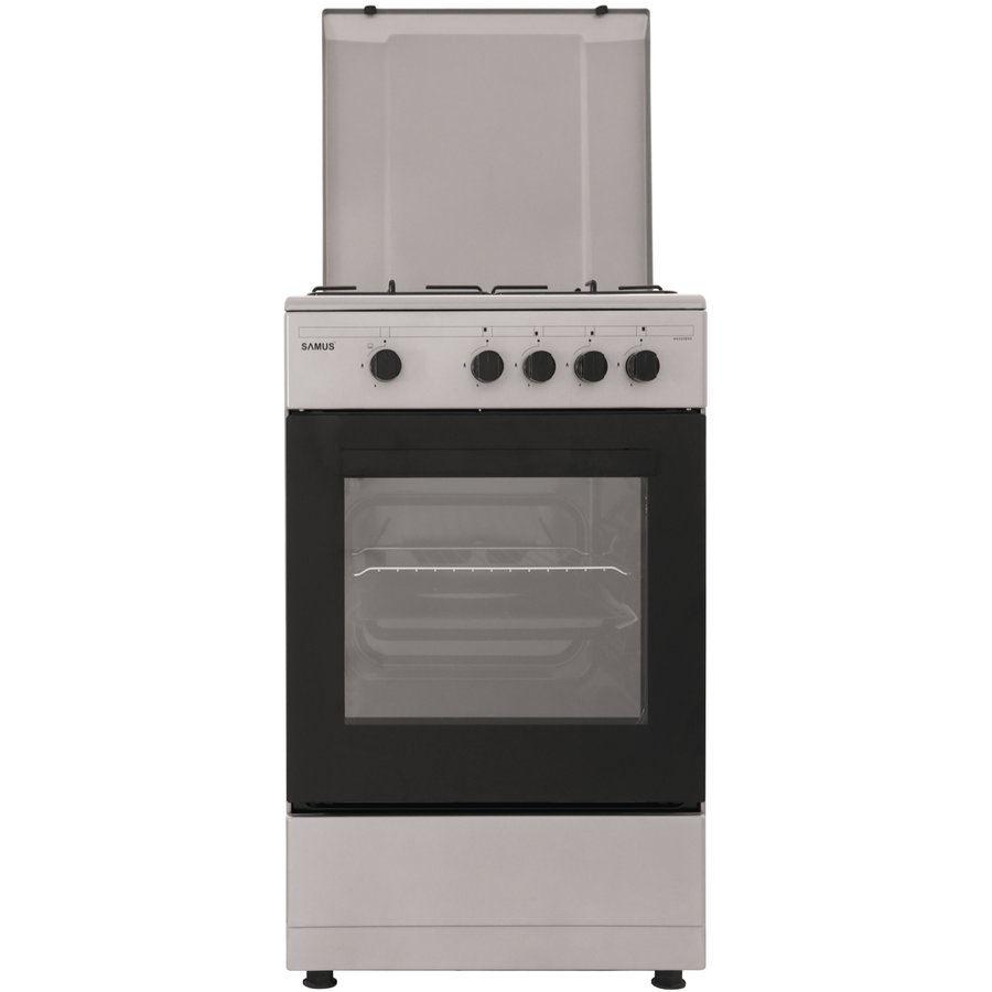 Aragaz SM 450 BSS Gaz 4 Arzatoare Argintiu