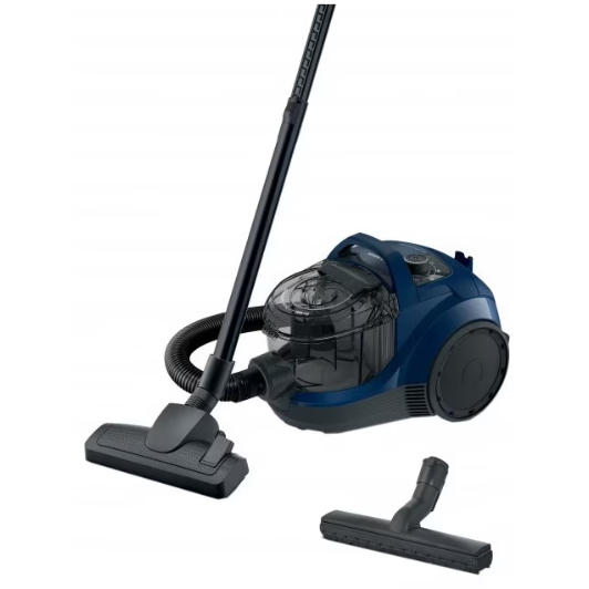 Aspirator  fara Sac BGS21X320 Serie 4  550W 2L   76dB  Filtru HEPA 13 Tub Telescopic  25.8kWh/an Albastru