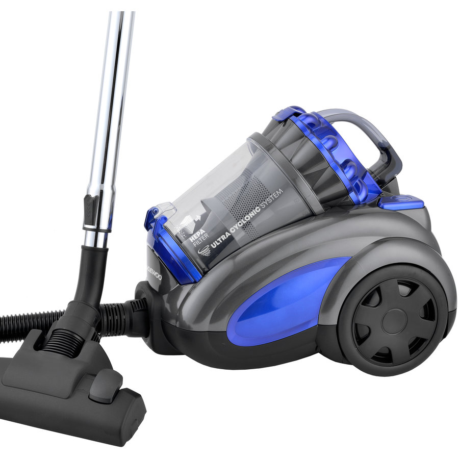 Aspirator fara sac RCC-250B-1 Putere Aspirare 160W Filtru HEPA  Negru/Albastru