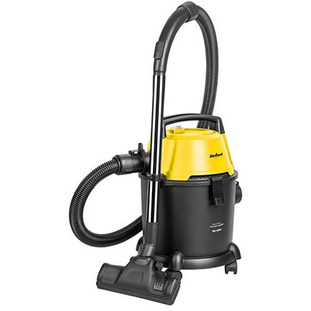 Aspirator Industrial RB-1065 Putere 1400W Rezervor 15L Filtru Hepa Negru/Galben