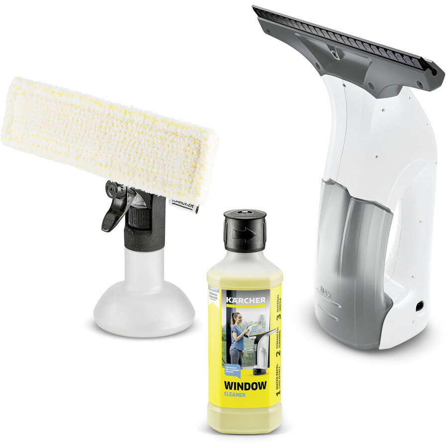 Aspirator pentru Geamuri WV 1 Plus D500 (1.633-617.0) cu Acumulator Alb