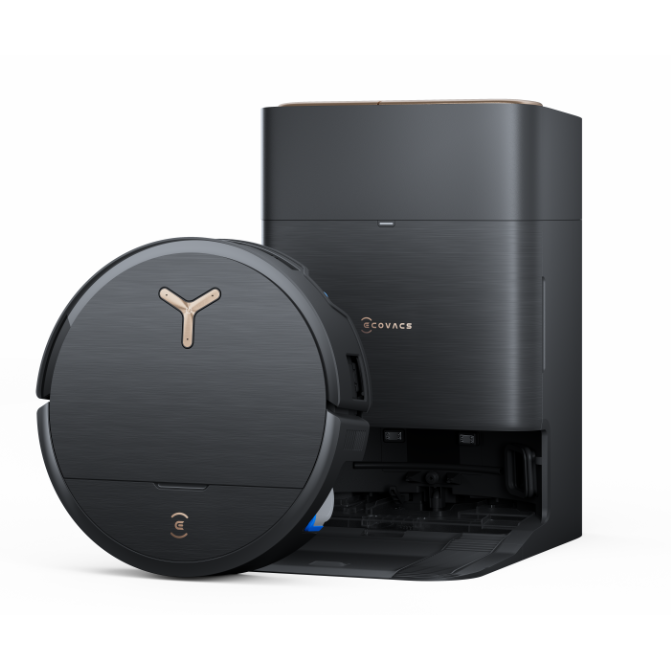 Aspirator Robot Deebot X9 PRO OMNI 16600Pa Edge Sensor OZMO Roller Negru