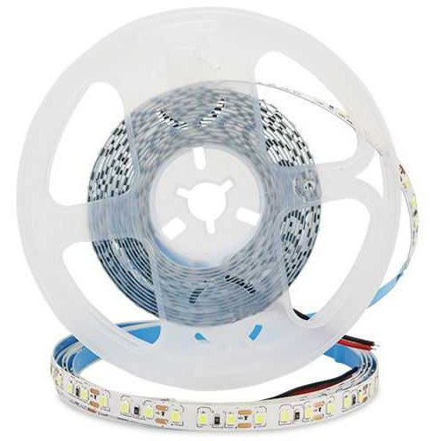 Banda LED SMD2835 3000K 12V 120LED/m 9.6W/m IP20 5m Lumina Calda