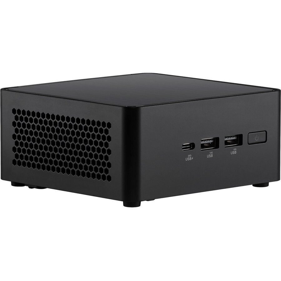 Barebone NUC 14 Pro NUC14RVHI3 Core 3 100U 4.7GHz Meteor Lake no RAM no Storage Intel Graphics Wi-Fi Bluetooth HDMI no OS Negru