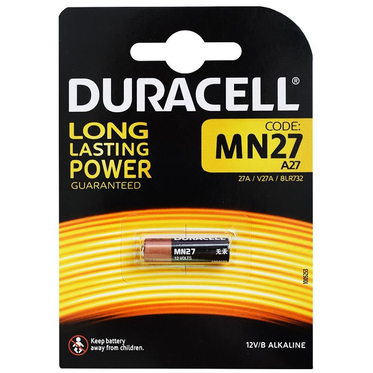 Baterie Alcalina 12V MN27 Negru-Auriu