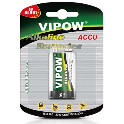 BATERIE ALCALINA 9V BLISTER