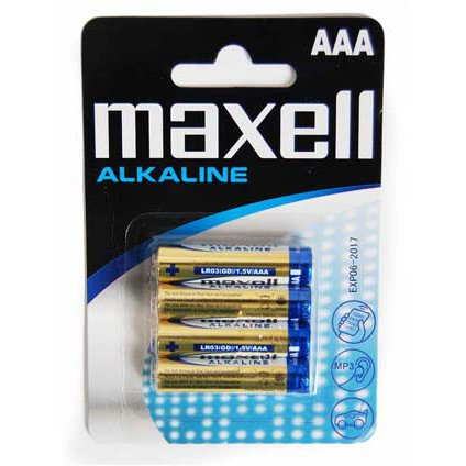 BATERIE ALCALINA  LR03 BLISTER 4 BUC