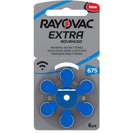 BATERIE AUDITIVA RAYOVAC 675 BLISTER 6 BUC