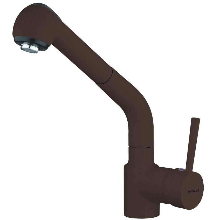 Baterie de bucatarie Balata Chocolate Monocomanda Maro