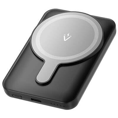 Baterie Externa FHSB0 5000mAh 20 W+ USB-A USB-C Negru