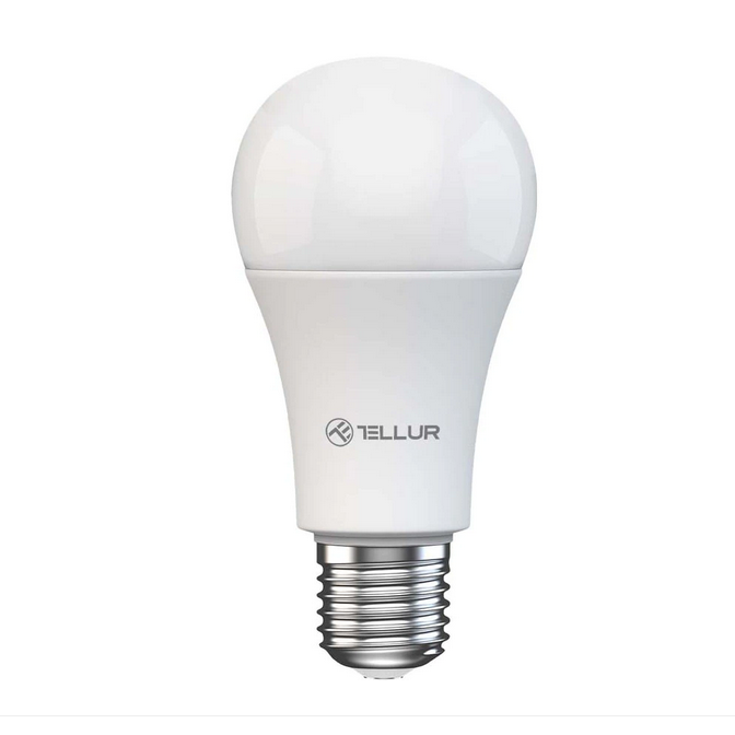 Bec LED Smart WiFi  E27 9W Lumina alba / calda Reglabil