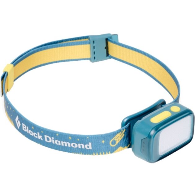 Black Diamond Wiz Kid Headlamp, LED light turquoise/yellow