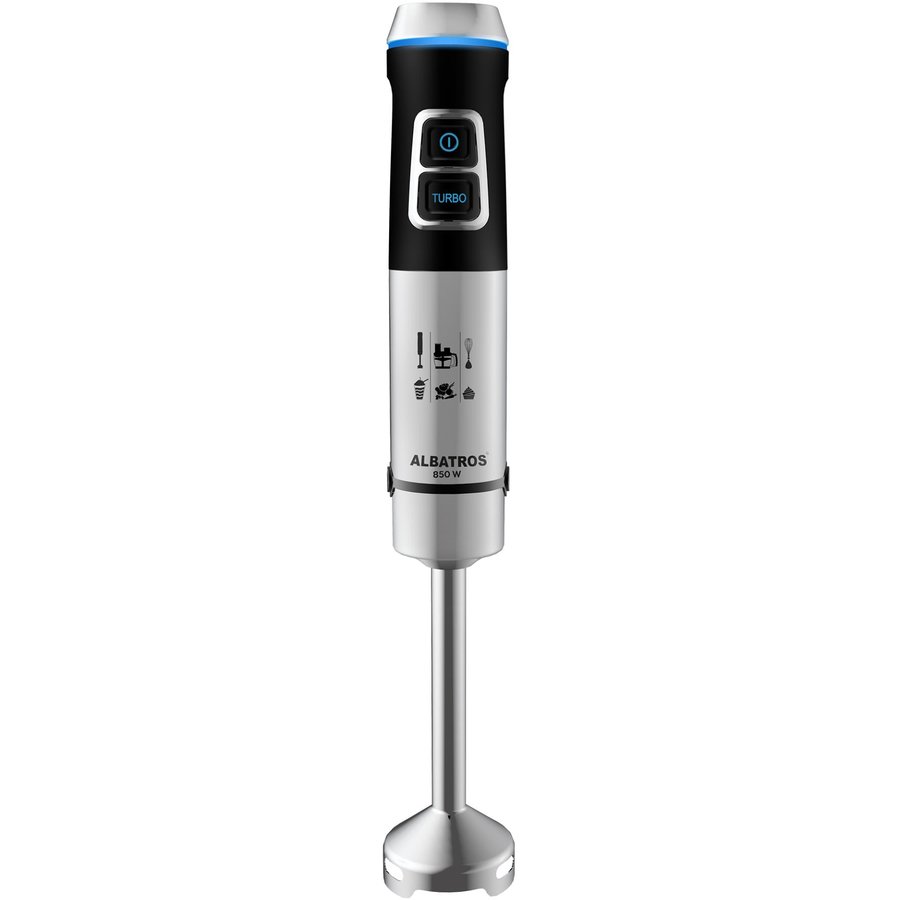 Blender-Robot De Bucatarie MR850A 850W Maner Ergonomic Negru/Argintiu