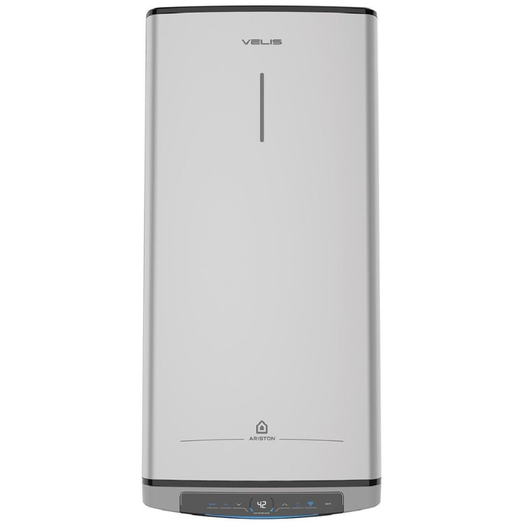 Boiler Electric VELIS TECH WiFi 50 EU 50l  1500W Tehnologie Rezervor Dublu Gri