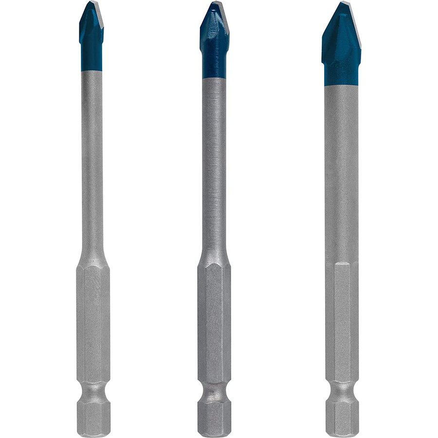 Bosch Expert HEX-9 HardCeramic drill set, 3 pieces (  5 / 6 / 8mm)