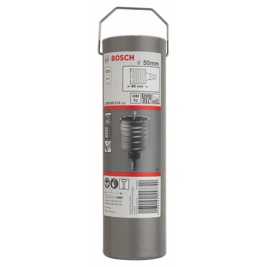 Bosch Koronka Wiertnicza max 9 50mm 2 szt.