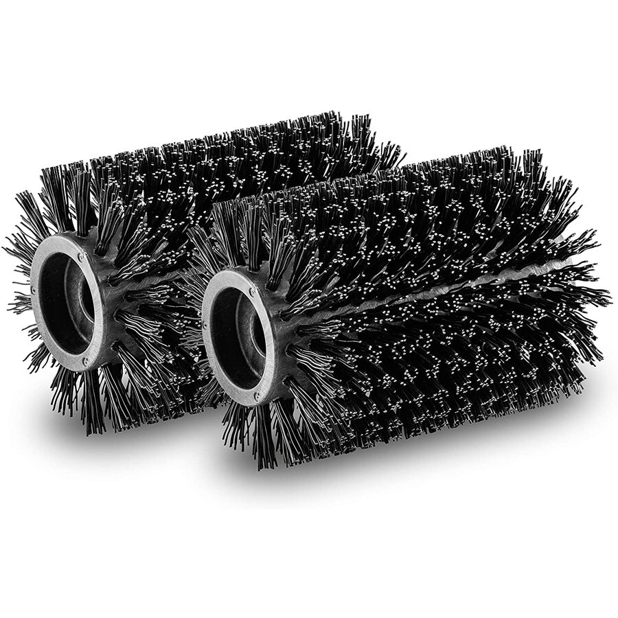 brush roller stone surfaces for PCL 4 (black, 2 pieces)