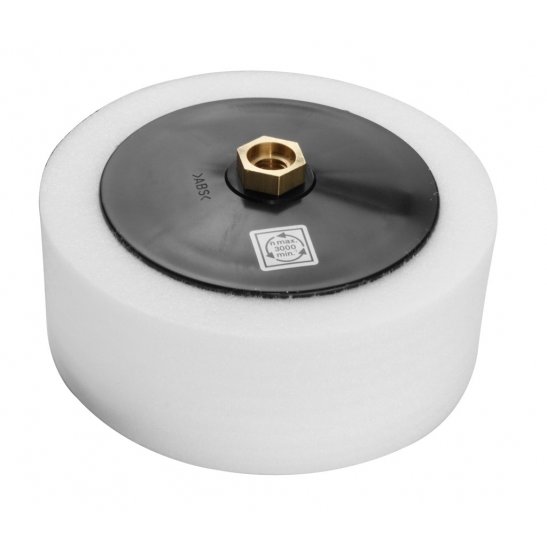 Burete De Lustruit Cu Filet M14 160mm Alb