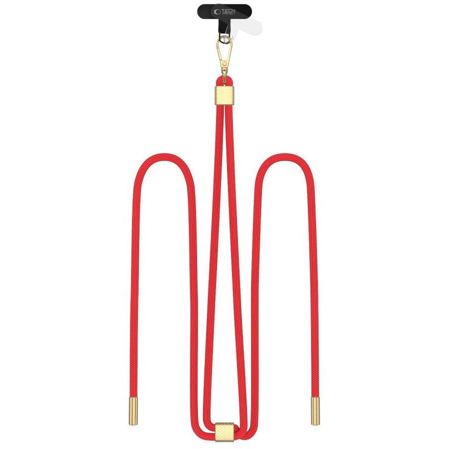 C2S Rope Crossbody, Ajustabil, Rosu