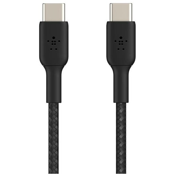 Cablu Date BOOST CHARGE™ USB-C USB-C Braided 1m Negru