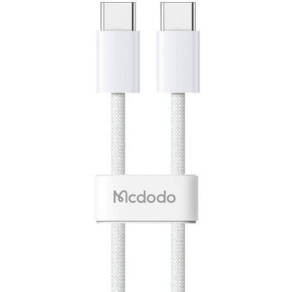 Cablu Date CA-5690 USB-C - USB-C  60W 1m Alb