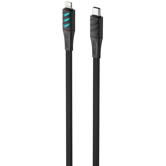 Cablu Date CB6255   USB Type C 1m  Lightning Negru
