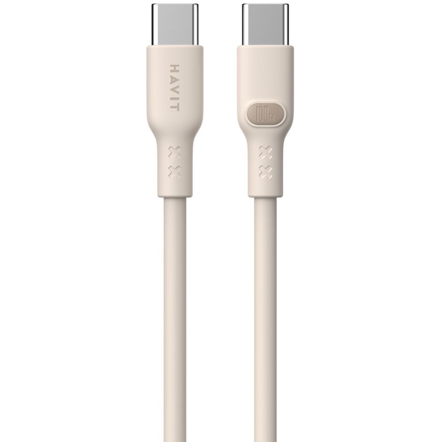 Cablu Date CB6284  USB Type C   2m Bej
