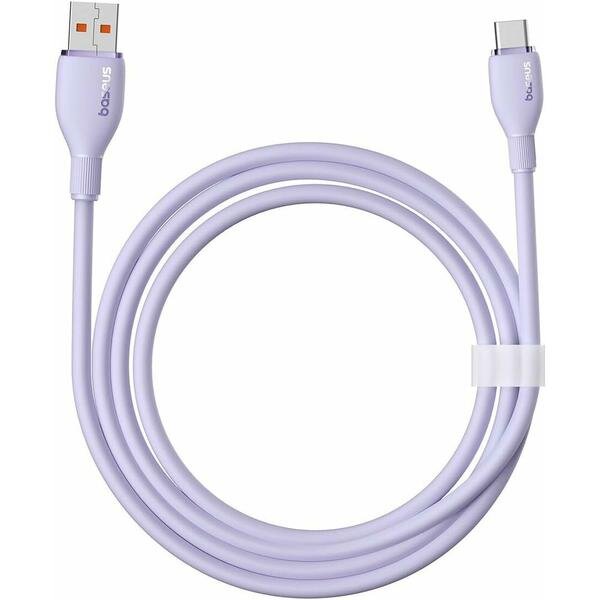 Cablu Date/Incarcare Pudding Series USB La USB-C 100W Fast Charging 1.2m Violet