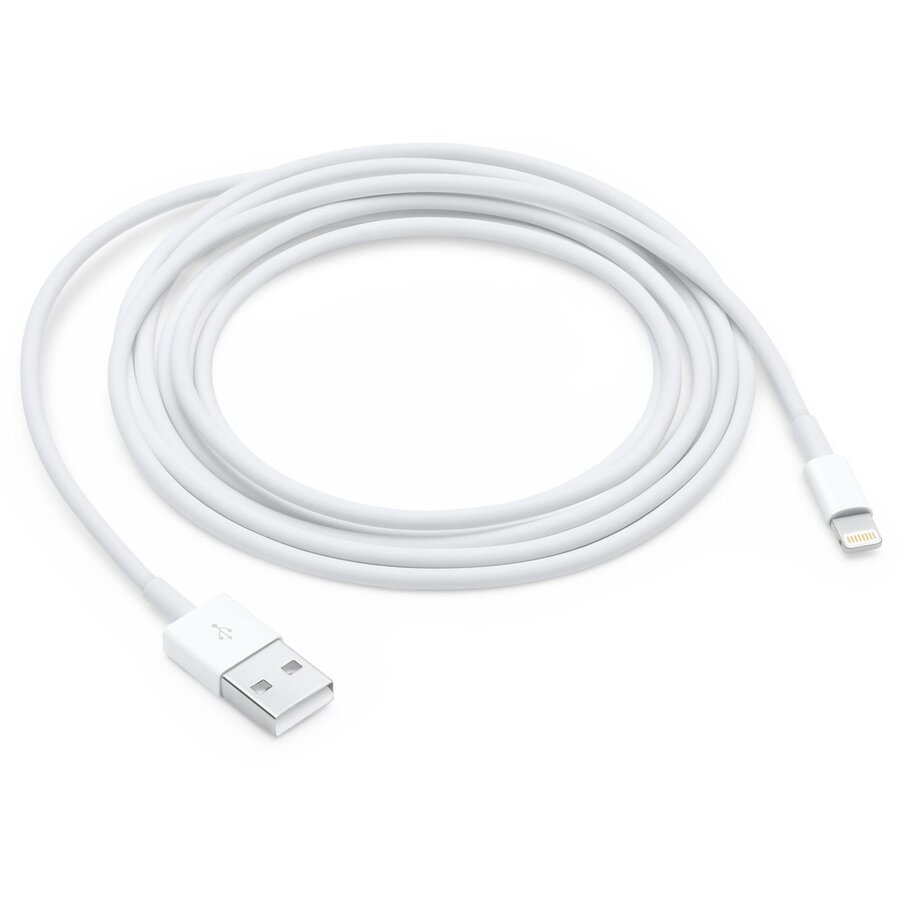 Cablu Date/Incarcare USB-A Lightning 2m Alb