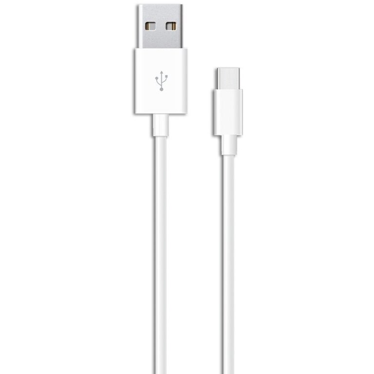 Cablu Date/Incarcare USB-A USB-C 1m Alb