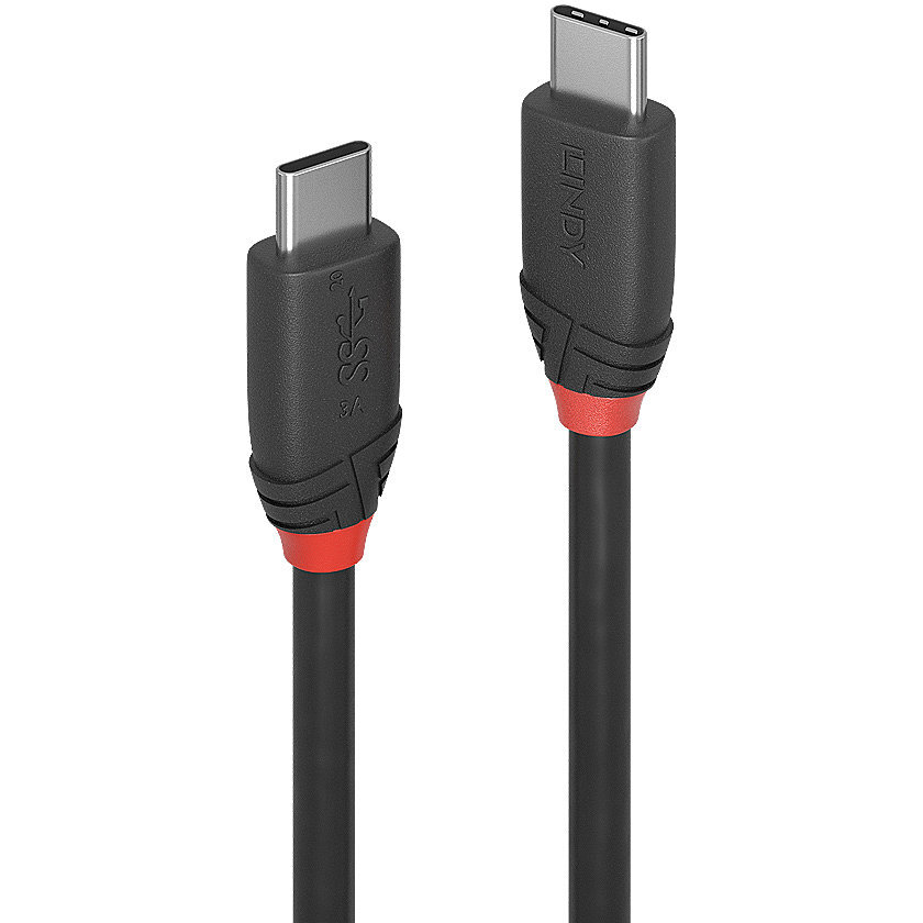 Cablu Date/Incarcare USB3.2 Type-C Male USB3.2 Type-C Male 20Gbps 1,5m Negru