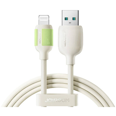 Cablu Date S-A53 USB-A  Lightning Bej