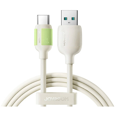 Cablu Date S-A53 USB-A  USB Type-C  3A Bej