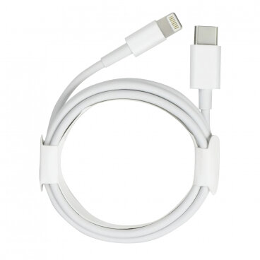 Cablu Date si Incarcare USB-C - Lightning 20W 1m Alb